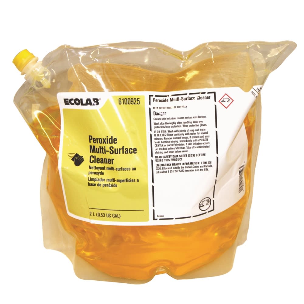 GuestSupply US | Ecolab® Peroxide Multi-Surface Cleaner, 2 Liter